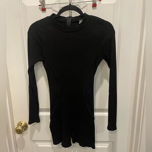 Tight Black Romper